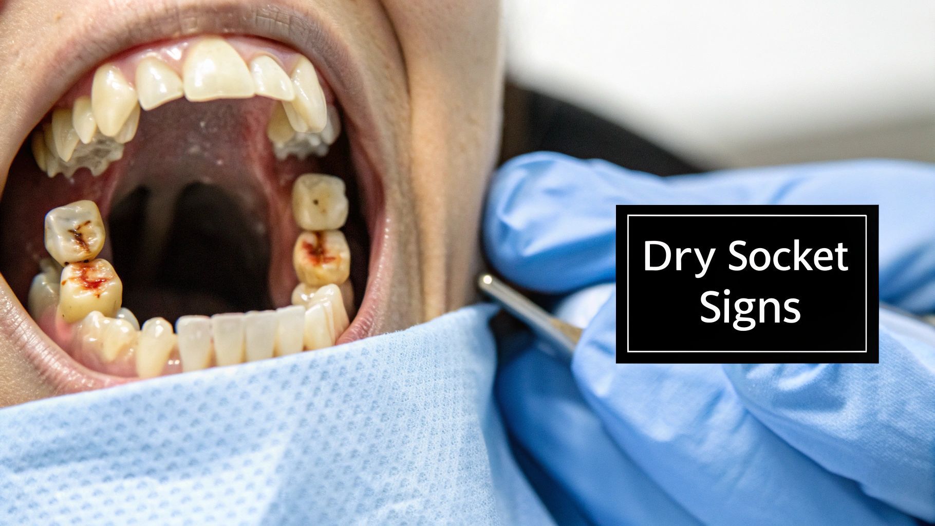 What Does a Dry Socket Look Like? Photos & Visual Guide